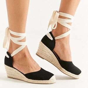 Urban outfitters lace up espadrilles